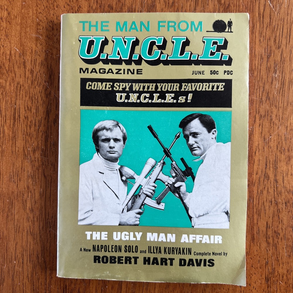 Vintage June 1967 Man From U.N.C.L.E. Magazine Vol 3 Issue 5