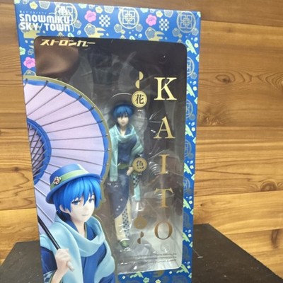 Snow Miku Sky Town KAITO Vocaloid Anime Figure Boxed Blue Umbrella PVC