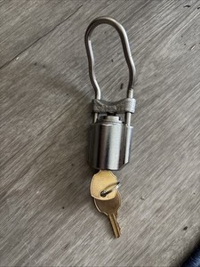 Perlick Wrap Around Beer Tap Faucet Lock-Kegerator Bar Security-Used