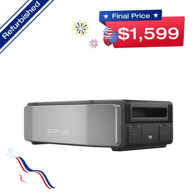 #ad EcoFlow DELTA Pro Ultra Power Station Smart Extra Battery Certified Refurbished $1998.75