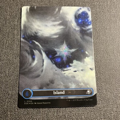 Island (0263) (Borderless) Edge of Eternities Foil
