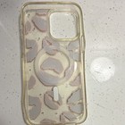 Clear Magnetic MagSafe-Style Ring Hard Back Case Cover Pink/Red Lip Print — photo 2