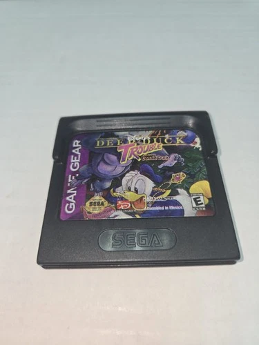 Sega Game Gear Deep Duck Trouble Starring Donald Duck Cartridge Only