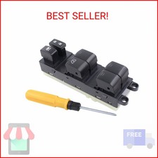 ApplianPar Front Driver Side Window Switch for Nissan Frontier Xterra 2005-2019