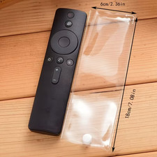 4 Pcs Universal Clear Remote Control Cover Silicone Protective Case Waterproof