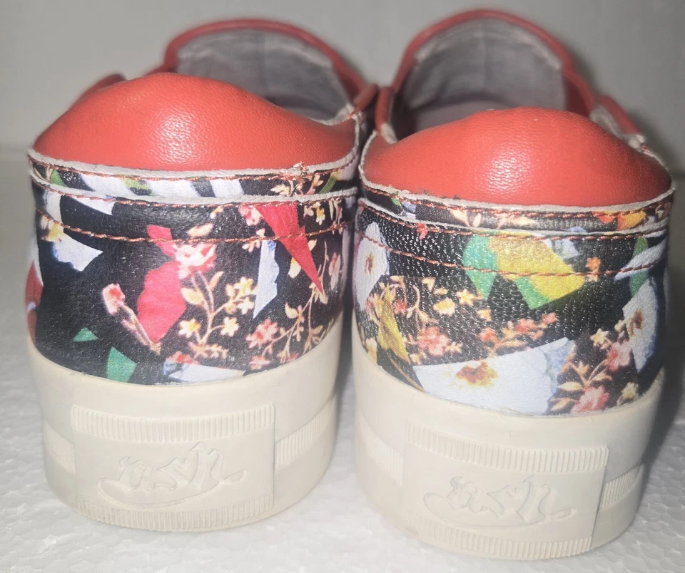 Zapatilla deportiva Ash Jungle multicolor de cuero de la selva con plataforma zapatos sin cordones talla 40... Foto 3 de 4