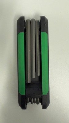 (8-Pk) Husky Folding Hex Key Allen Wrench Set Green