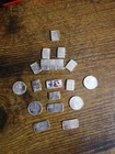 Lot of 19 - 1 Gram Silver Bars and Rounds.999 Fine Pure Silver Bullion
