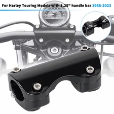 1 1/4'' 1.25" Handlebar Riser Clamp For Harley Touring Models 88-2023 Road Glide
