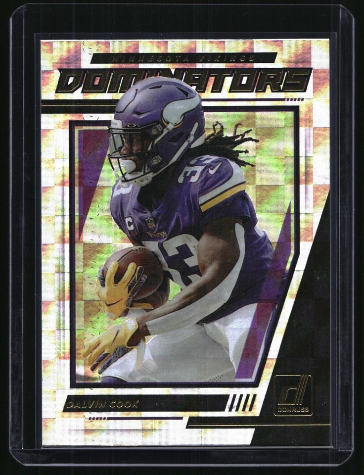 2021 Donruss Dalvin Cook #D38 Dominators Minnesota Vikings