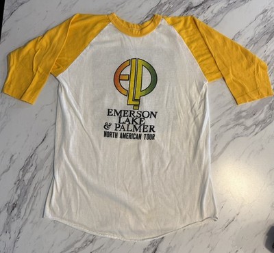Vintage 1970s Emerson Lake & Palmer ''Brain Salad Surgery'' Promo shirt.