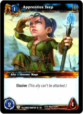 Heavy Play WoW TCG Apprentice Teep Class Starter Decks World of Warcraft