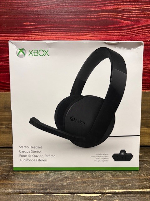 Microsoft XBOX Stereo Headset (1610,1626) New Sealed Box Damage