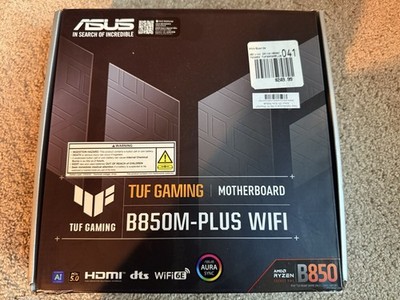 ASUS TUF B850M WiFi AM5 Motherboard (Open) + Montech HyperFlow 240 ARGB AIO (New