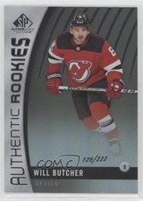 2017-18 SP Game Used Authentic Rookies Rainbow 125/222 Will Butcher #172 0a4