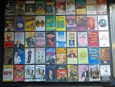52 Music Cassettes g-VG Johnny Cash The Beach Boys Elton John Chas & Dave etc