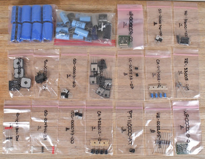 NICE LOT of Electrolytic Capacitors & More Electronic Parts Toshiba Elna Xicon