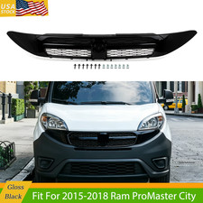 Glossy Black Front Bumper Grille Assembly For Ram ProMaster City 2015-2018 New