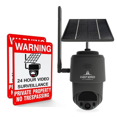 TACTACAM   Defend 360 Cellular Security Camera, 4K Photos, 1080p Video, Solar...