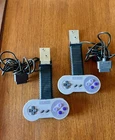2x Vintage Nintendo SNES Super NES OEM Kiosk Controller w/ Arm MINTY