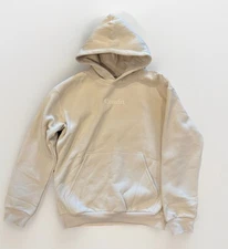 Comfrt Signature Fit Hoodie in Bone Color Size Med NWOT