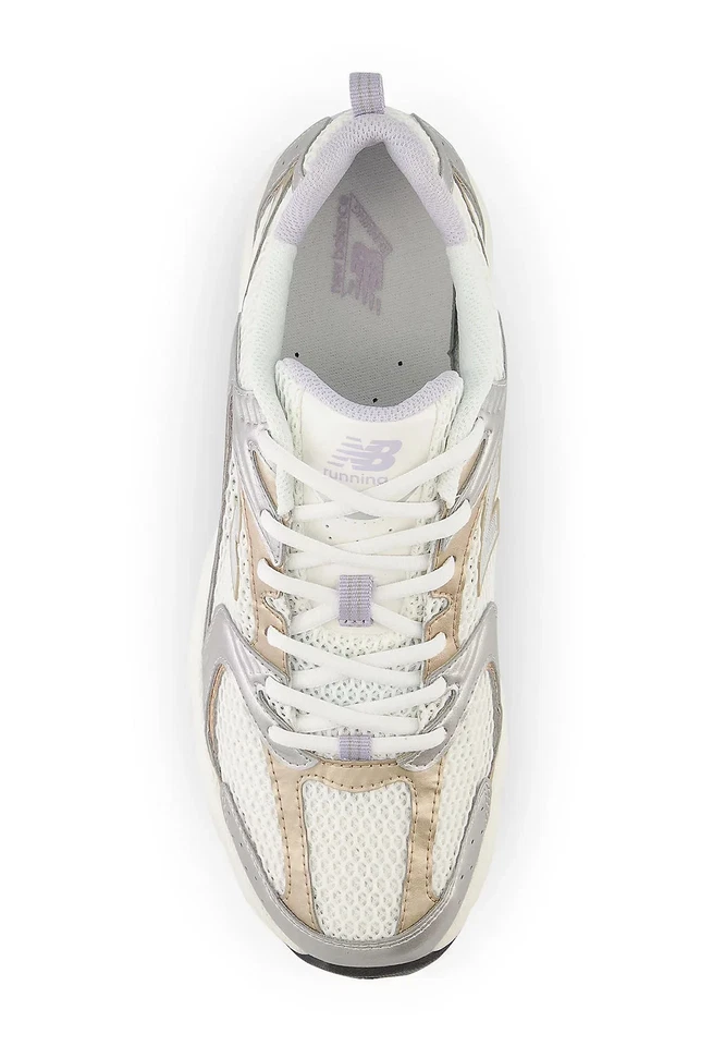 New Balance® Women's 7.5 D (Men's 6) Classics 530 Sneakers in Silver/Pink - Image 4 of 4