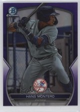 2023 Bowman Draft Chrome Purple Refractor 51/250 Hans Montero #BDC-12 0w27