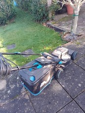 Mac Allister Electric Lawnmower MLM1334 Rotary 34cm Grass Cutter 1300W.