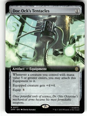 Doc Ock's Tentacles (Extended Art) #277 (NM) Spider-Man SPM Magic MTG