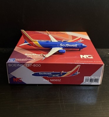 NG Models 1:400 Southwest Airlines Boeing 737-800 N8565Z 58122