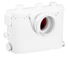 600W Macerator Pump Toilet Upflush System 26 ft Lift 1800 GPH 4 Inlet