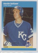 1987 Fleer Update Kevin Seitzer #U-108 1c7