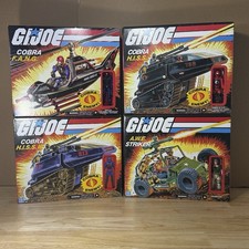 G.I. Joe Retro Collection Cobra H.I.S.S. & H.I.S.S. III F.A.N.G. A.W.E. Striker
