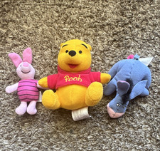 McDonald's Winnie the Pooh Plush Lot Pooh Piglet Eeyore 2007