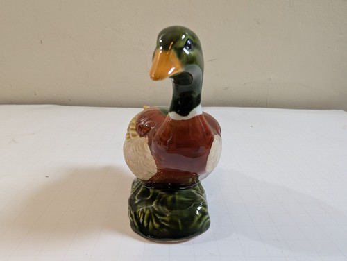 Vintage 2er Set handbemalte Keramik Mallord Ente im Gras gehen Figuren Statue - Bild 15 von 21