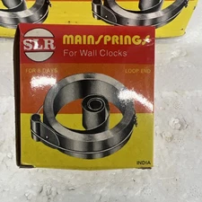 SLR  Mainspring for Antique Wall clocks  part #083002  New NOS 3/4” X .18” X 96”