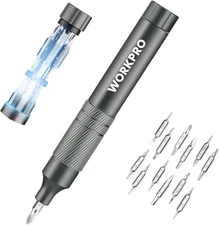 WORKPRO 24 in 1 Multi Bit Mini Magnetic Screwdriver Set S2 Steel Screwdriver Bit