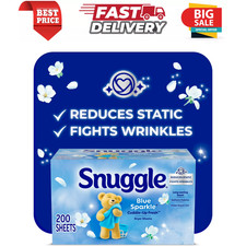 Snuggle Fabric Softener Dryer Sheets, Blue Sp...
