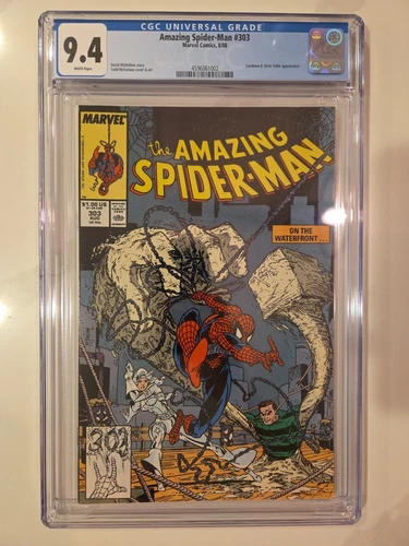 Amazing Spider-Man 303 CGC 9.4 Marvel Comics 1988 Todd McFarlane