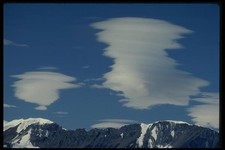 Listing image for 018047 Lenticular Clouds Kluane Park Yukon A4 Photo Print