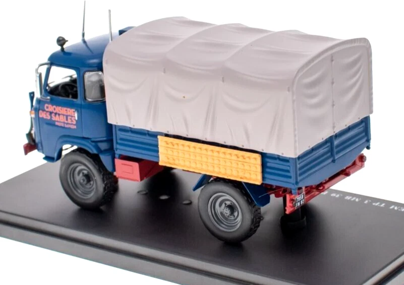 1/43 DIECAST RENAULT-SAVIEM TP3 MB39 TRUCK TRANS-SAHARA CROSSING AFRICA 1975 - Image 2 of 3