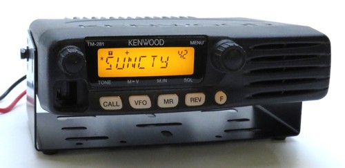 Kenwood TM281A 2 Meter Transceiver W/Mic & Mounting Bracket * Mint * Ships Free - Photo 3/15
