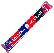 Scarf Final Of The Coppa Italia 2025 Between Bologna And AC Milan