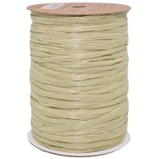 100 Rayon Matte Raffia Biodegradable Ribbon Sage 1/4" x 100 Yd