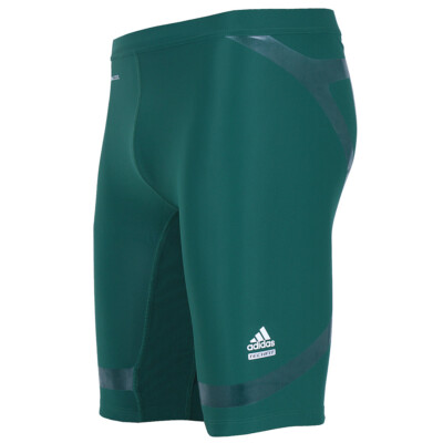 adidas Techfit Powerweb Short Tight Fußball Basketball Langgröße Sportshort grün