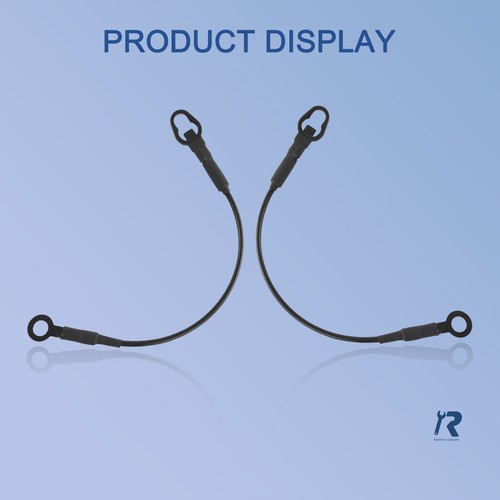 NUEVO Juego de 2 correas de cables de puerta trasera para Ranger Mazda B2300 B3000 1993-2011 - Imagen 6 de 20