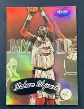 1999-00 Fleer Mystique Houston Rockets Basketball Card #21 Hakeem Olajuwon I33
