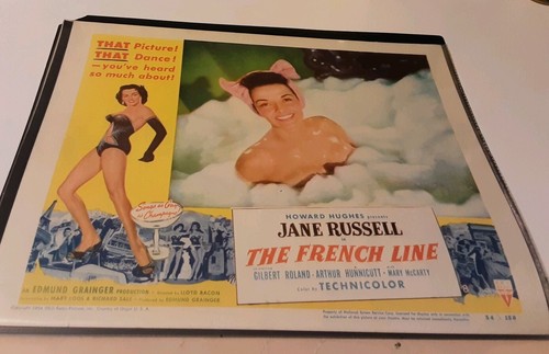 Jane Russell, The French Line (1954) Lobby Card #8