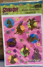 SCOOBY-DOO STICKERS VINTAGE 4-SHEETS