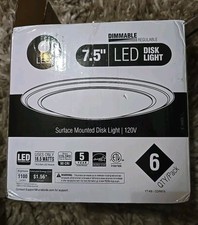 Lunabode LED 7.5 Surface Mount Disk  Light Di...